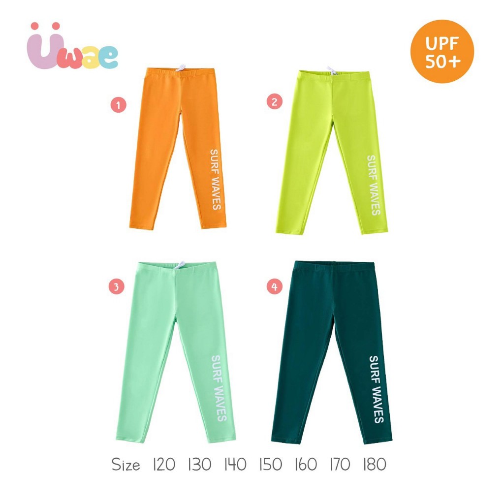 Uwae กางเกงว่ายน้ำเด็ก กางเกงว่ายน้ำเด็กกันยูวี Wave รุ่น UV518-UV521