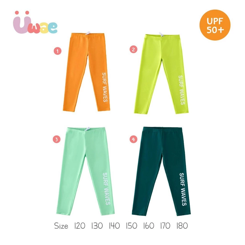 Uwae กางเกงว่ายน้ำเด็ก กางเกงว่ายน้ำเด็กกันยูวี Wave รุ่น UV518-UV521