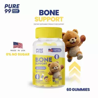 Pure99 Calcium D3K2 Gummy (60 ชิ้น)