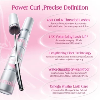 bnb barenbliss Roll To Mascara มาสคาร่าล็อคขนตางอนเด้ง เพิ่มขนตาให้ยาวเรียงเส้นมีมิติ กันน้ำ กันเหงื่อ
