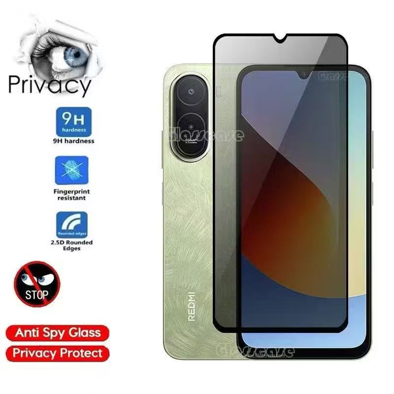 ฟิล์มกระจกนิรภัย ฟิล์มกันมอง สำหรับ Xiaomi Redmi A7pro PoCo M8 M8pro ฟิล์มกันมอง ฟิล์มกระจกนิรภัย