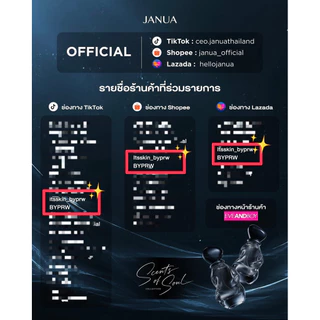 (ร้านค้าเข้าร่วมแคมเปญ) JANUAxBAMBAM ใหม่ SCENTS OF SOUL คอลเลคชั่น - น้ำหอมแจนยัวร์ - Janua ขนาด 30ml Perfume byprw