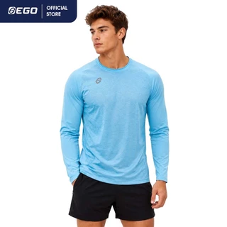 EG1021 เสื้อฟุตบอลคอกลมผ้าทอลายแขนยาว EGO SPORT