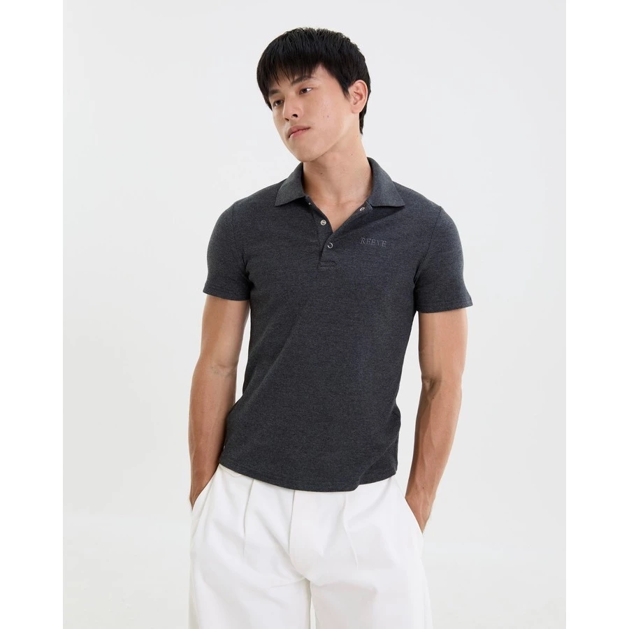 REEVE SCULPT POLO - เสื้อคอปกทรงพอดีตัว
