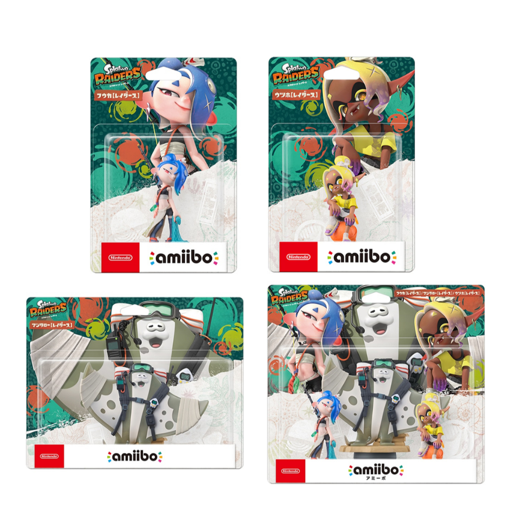 [Direct from Japan] Nintendo amiibo Splatoon Raiders Series Japan NEW