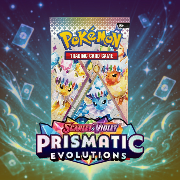 [ของแท้ พร้อมส่ง] Pokemon Prismatic Evolutions Booster Pack