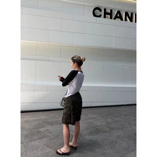 Camo-Cargo Shorts กางเกงจอร์จคาโก้