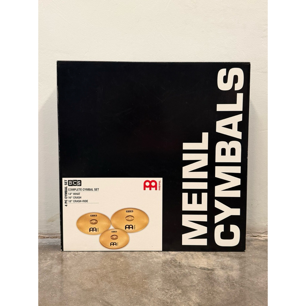 MEINL Cymbals Complete cymbal Set (BCS141618)