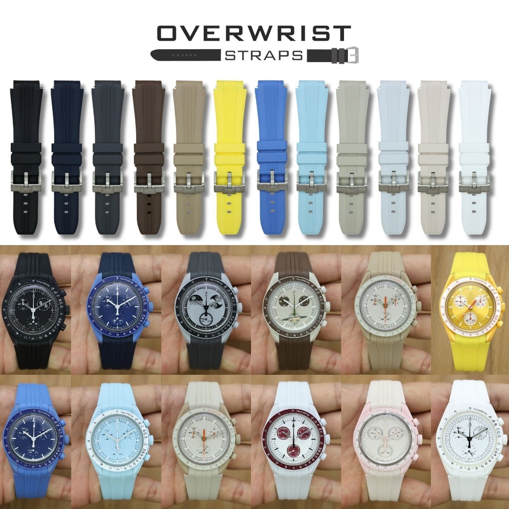 สายนาฬิกาแบบยางรุ่น Megatron Wide Kevlar for OXS