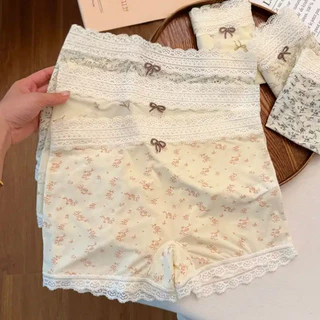 M-XL 👙กางเกงใน กางเกงชั้นในสตรี ผ้าฝ้าย 100%🌿 ระบายอากาศได้ดี💨 ทรงสวย✨ สินค้าพร้อมส่งจากไทย