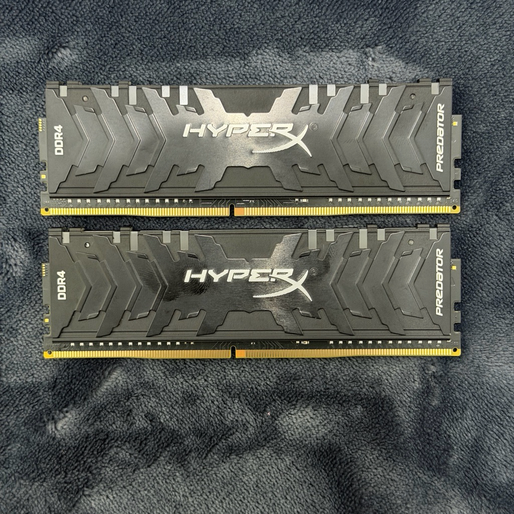 16GB (8GBx2) DDR4 3200Mhz KINGSTON HyperX PREDATOR RGB (HX432C16PB3AK2/16) (แรมพีซี) Memory RAM (หน่