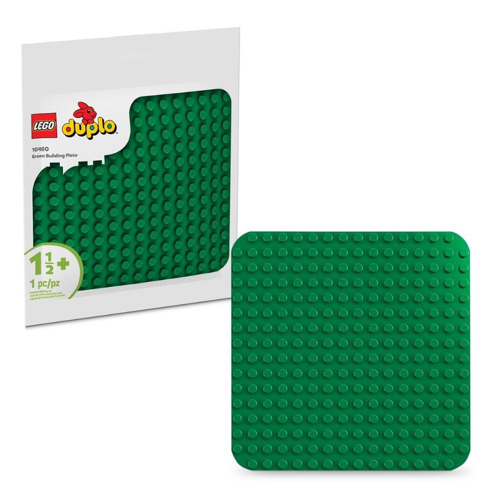 (เลโก้) LEGO Duplo 10460 Green Building Plate (1 Piece)