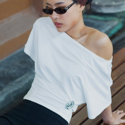 MPS. | SPIRAL Off Shoulder Top