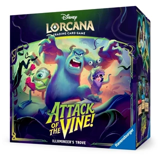 🔥 LIMITED🎁การ์ด(ENG) Lorcana TCG Card Game การ์ดโลร์คานา Attack of the Vine! Prerelease Box (Set 13) พร้อมส่งในไทย🔥