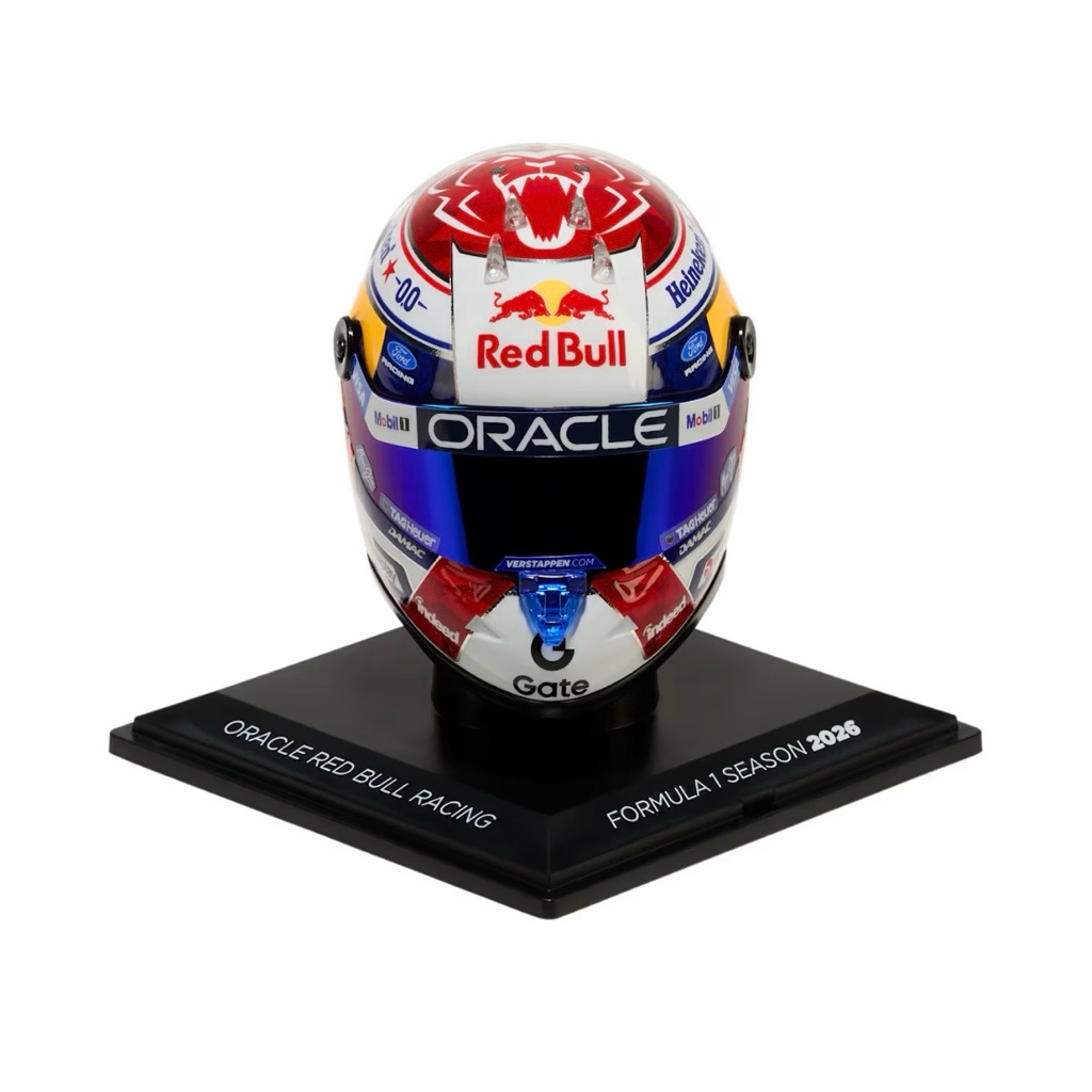 (สินค้าลิขสิทธิ์แท้ 100%) Schuberth 1:4 Max Verstappen 2026 Season Mini Helmet