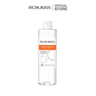 ROJUKISS Gluta Nia-C10 Micellar Water 400ml โรจูคิส กลูต้า ไนอะ-ซี10 ไมเซลลาร์วอเตอร์ ทำความสะอาดล้ำลึก บูสต์ผิวไบร์ทใส