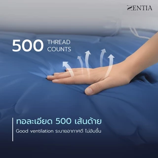 ZENTIA ชุดเครื่องนอนรุ่น ผ้าแพรพรีเมี่ยมสีทูโทน กันไรฝุ่นขนสัตว์ ทอแน่น ลื่นเย็นสบาย [PJE]