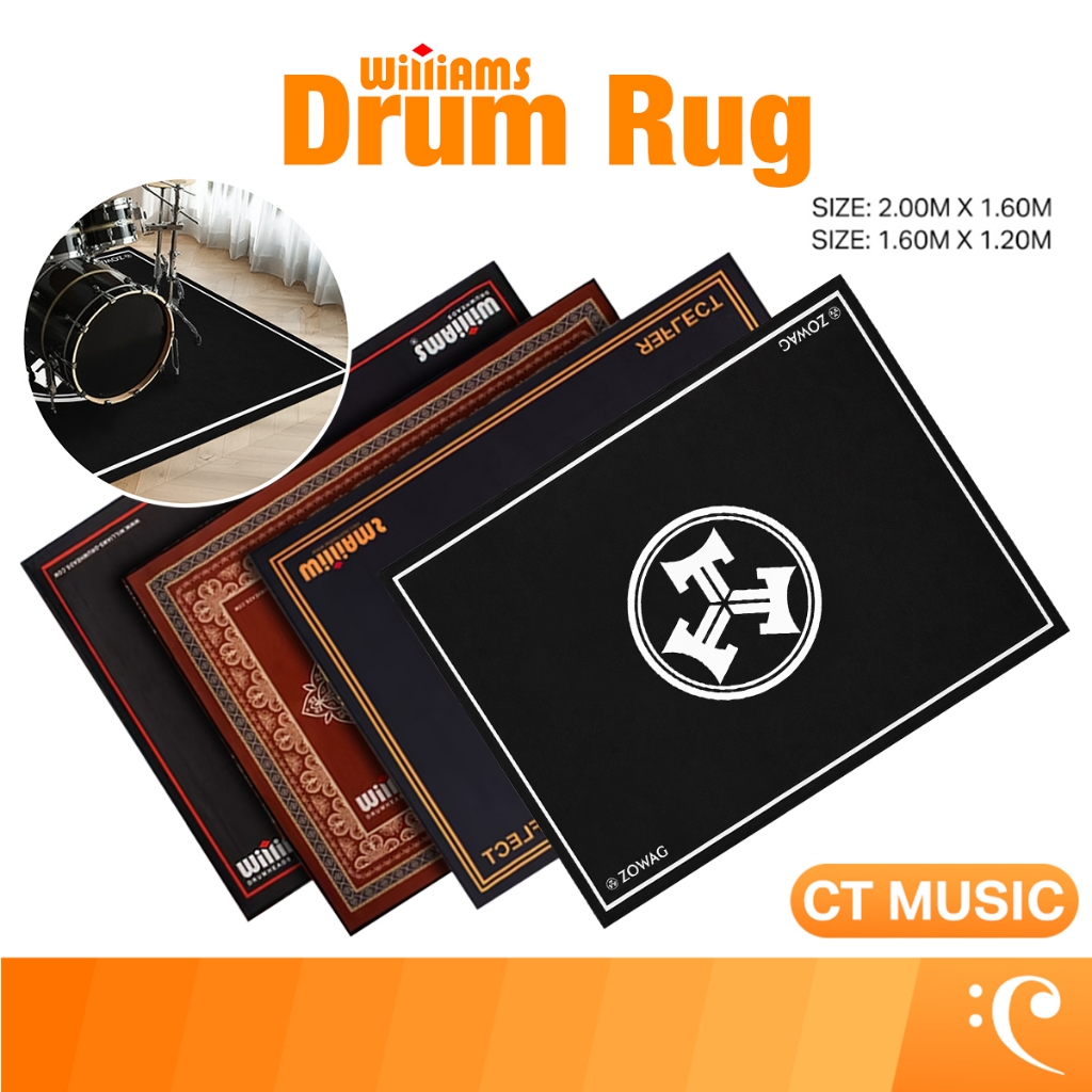 Williams Drum Rug พรมกลอง Drum Rug Williams