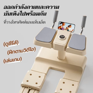 วงล้อกลิ้งหน้าท้อง เครื่องคลานในร่ม อุปกรณ์ฝึกซ้อมฟิตเนส, เครื่องสกีกระชับสัดส่วน เครื่องบริหารแบบคลาน ใช้งานได้ที่บ้าน
