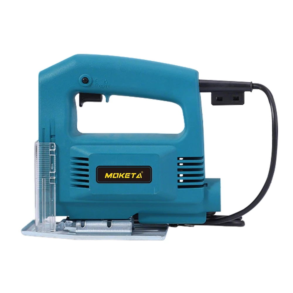 เลื่อยจิ๊กซอว์ไฟฟ้า 750W 6500RPM เลื่อยฉลุไฟฟ้า ตัดตรง ตัดโค้ง ตัดเฉียง 0-45° สำหรับไม้ เหล็ก พลาสติก DIY Jig Saw