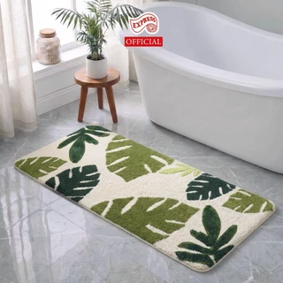 EXPRESS CARPET พรมเช็ดเท้ายาว 50x120cm พร้อมส่ง พรมขนนุ่ม มีกันลื่น ซับน้ำดี ซักได้ แห้งไว