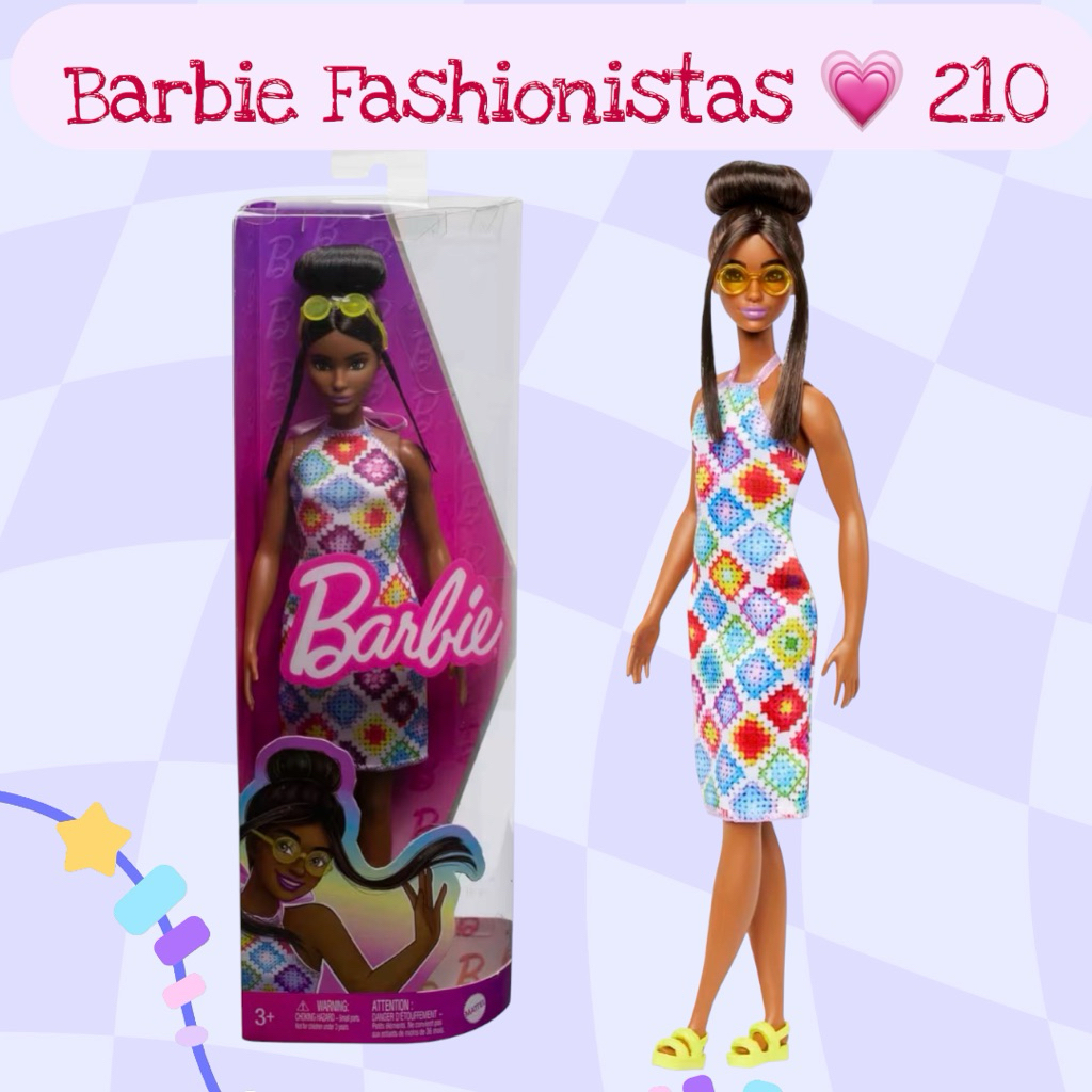 บาร์บี้ Barbie FASHIONISTAS 210 สวยมีสไตล์
