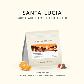 เมล็ดกาแฟ คั่วอ่อน - Colombia Santa Lucia Barrel-Aged Orange Chiffon Lot