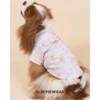 Pet Cotton Shirt เสื้อเชิ้ตสัตว์เลี้ยงผ้าคอตตอน ลายพิมพ์สีพาลเทล ชุดน้องหมา ชุดน้องแมว