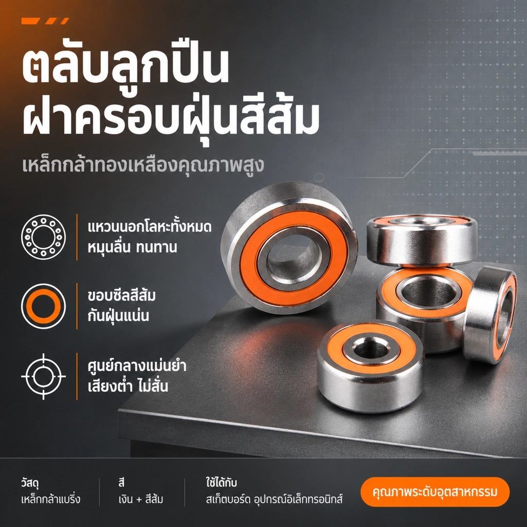 LEO-T รอกตกปลาแบบหมุนสแตนเลส1ชิ้น5x9x3 3x10x4 5x10x4 5x10x4 5x11x4 5x13x4ตลับลูกปืนเซรามิกไฮบริดแบริ่งปลาคอด