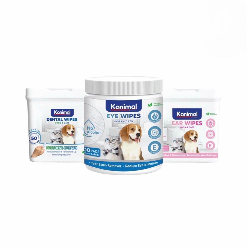 Kanimal Pet Wipes แผ่นเปียก
