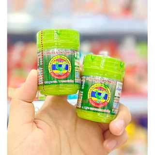 HongThai ยาดม หงส์ไทย ยาดมผสมสมุนไพร สูตร 1 สูตรดั้งเดิม [ยาดมขวดเขียว]