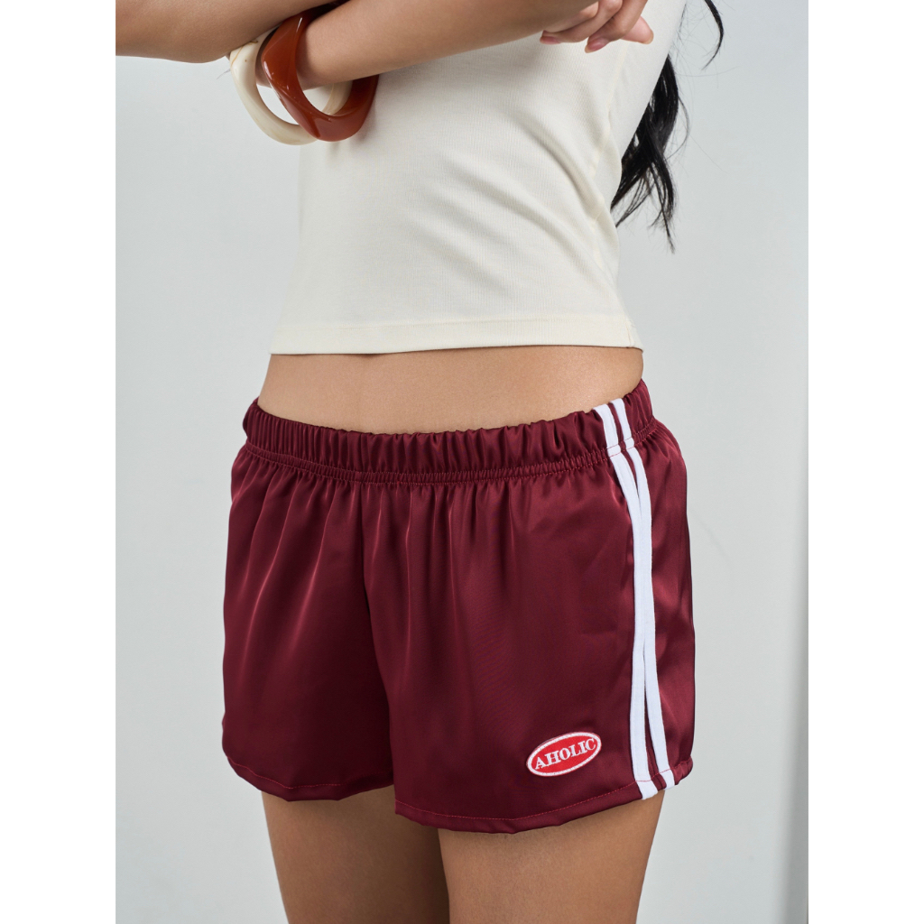 AHOLICBKK | SATIN SHORTS - กางเกงขาสั้นซาติน