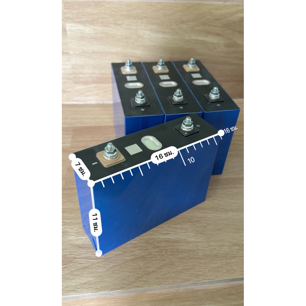 แบตเตอรี่ลิเธียม 3.2v 100Ah ราคาถูก ขายส่งทักข้อความ