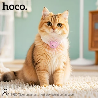 อุปกรณ์ป้องกันการสูญหายแบบติดตามตำแหน่ง HOCO E91D เหมาะสำหรับระบบ iOS ระบุตำแหน่งแม่นยำ มาพร้อมซิลิโคนรูปแมว น่ารัก