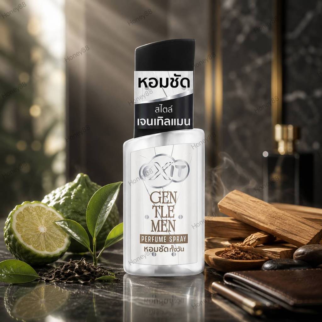 เอ็กซิท น้ำหอมผู้ชาย เจนเทิลเมน เพอร์ฟูม สเปรย์ ขนาด 50 มล. Exit Gentleman Perfume Spray