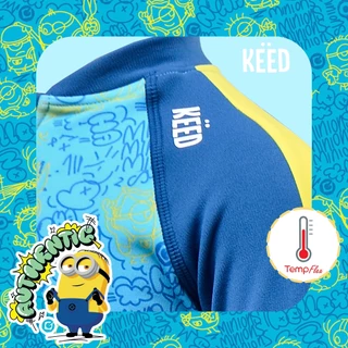 ✨NEW✨ KEED X Minions & Monsters ชุดว่ายน้ำเด็กผู้ชาย ควบคุมอุณหภูมิ บอดี้สูท (TempFlex)