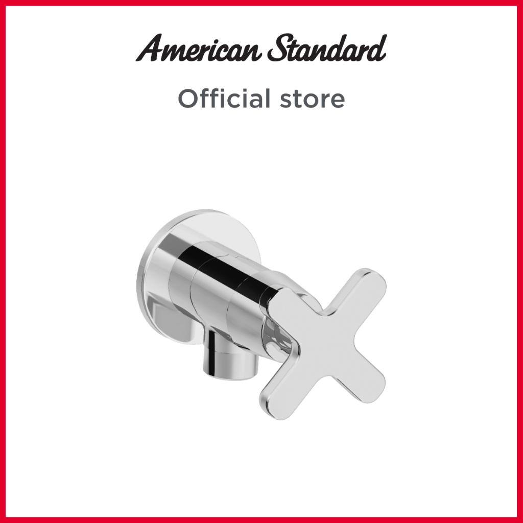 American Standard ก๊อกน้ำเย็นยืนอาบแบบติดผนัง หัวจับรูปตัว เอ็กซ์ รุ่น Winston | FFAST704-7T1500BT0