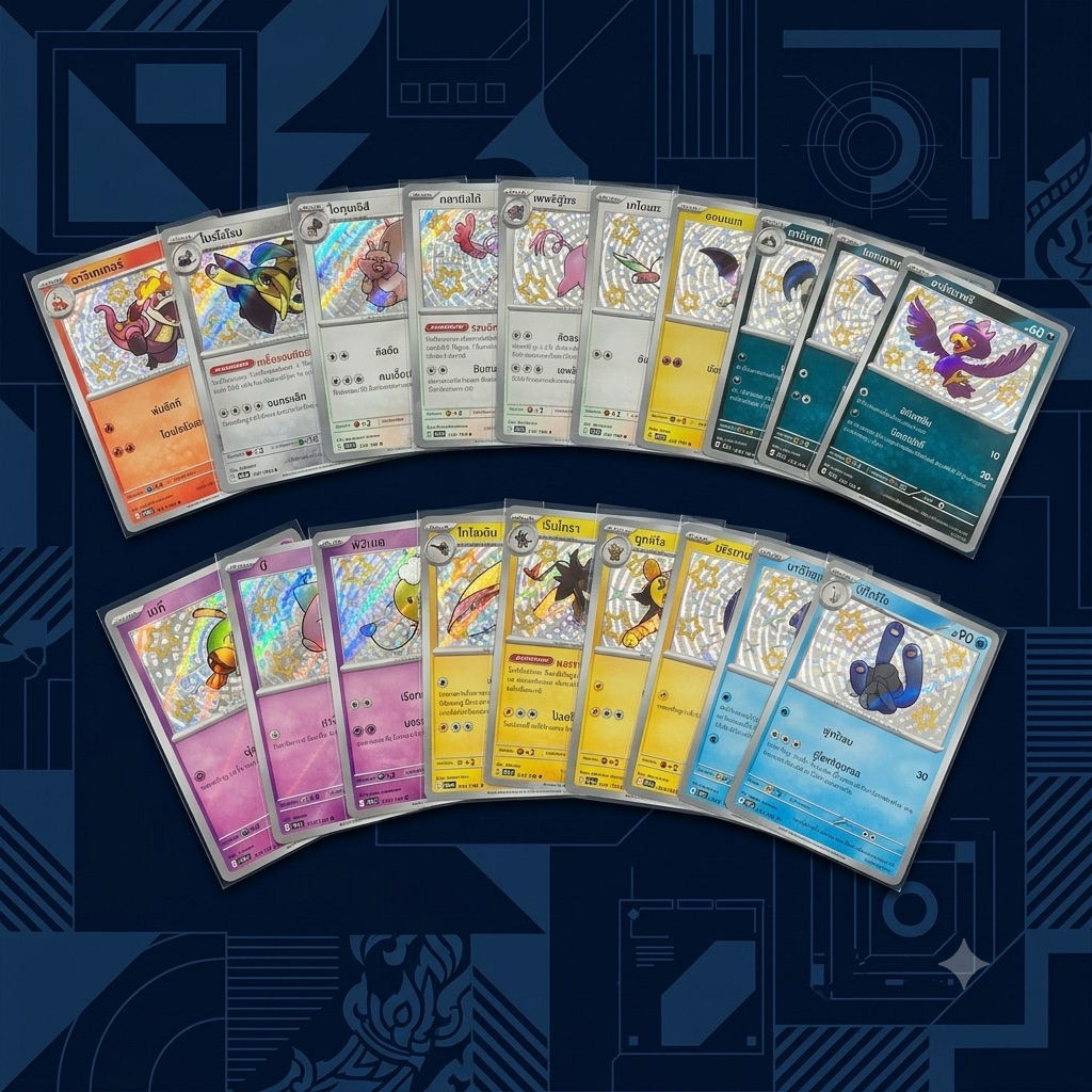 Pokemon card TH ภาษาไทย  Shiny