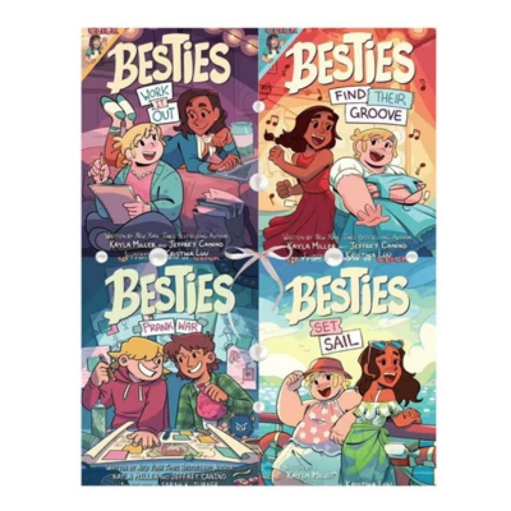 [พร้อมส่ง] Besties 4 เล่มจบ (Spin-off จาก Click Series) ผลงาน NYT Bestseller Author - Graphic Novel