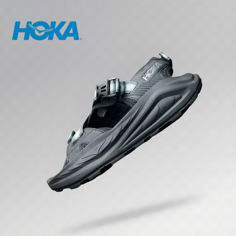 ของแท้ 100% 👟 Hoka One One Infini Hike TC  Black beach sandals 1162590-BBLC
