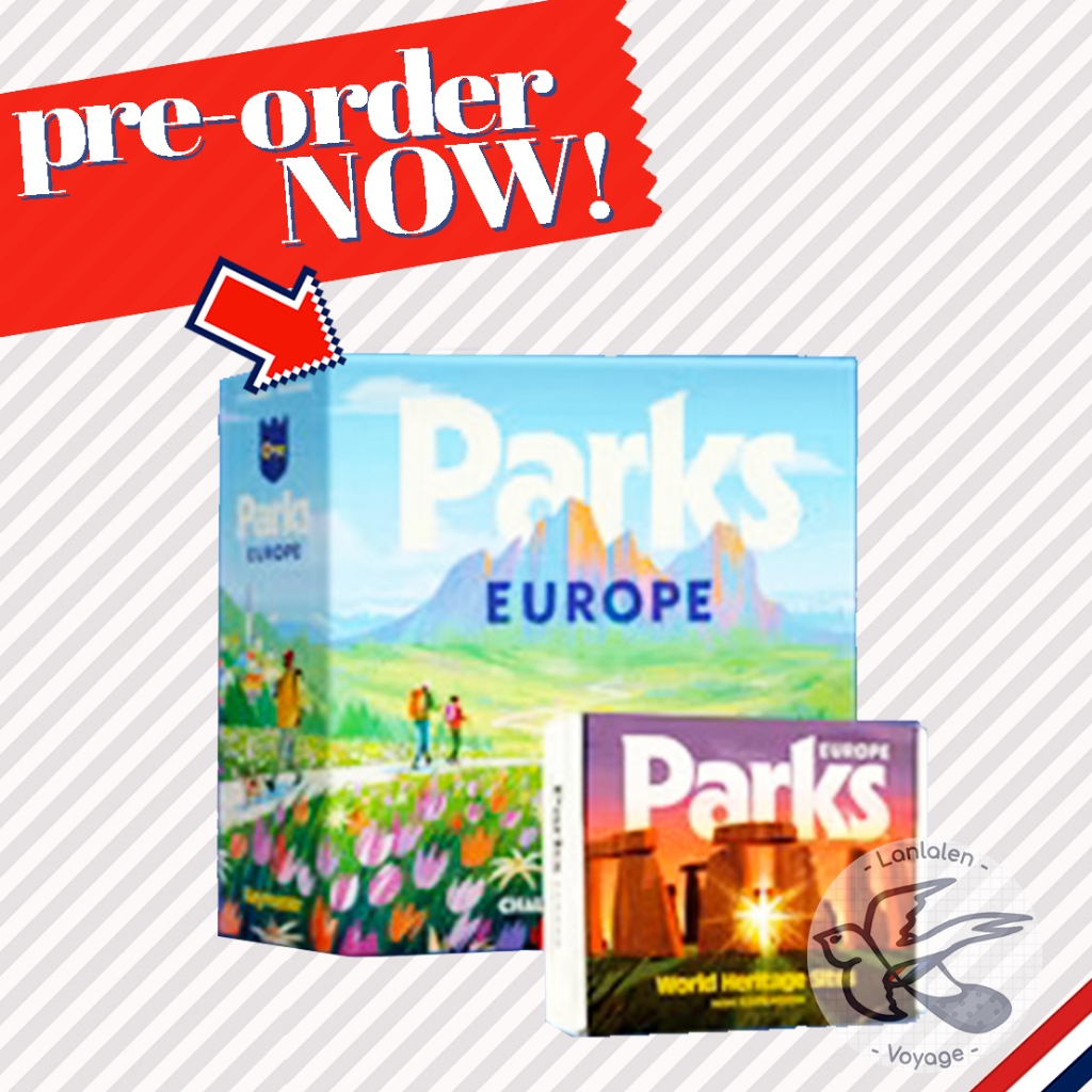 [Pre-Order] Parks Europe - Chalet Edition + World Heritage Sites Mini Expansion (Kickstarter) [Board