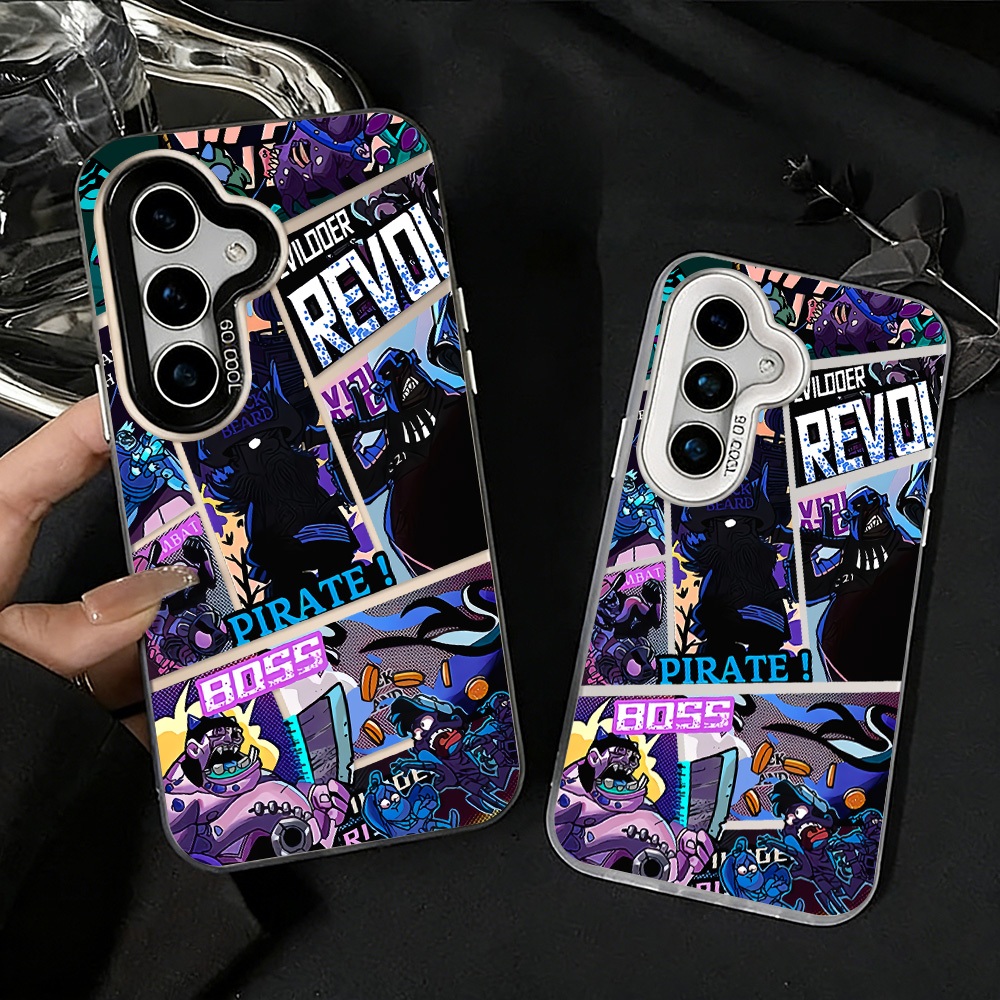 เคสมือถือ For Samsung A57 A37 A05S 4G A17 A07 A56 5G A55 5G A06 A15 A16 A35 A54 A26 A36 A22 5G เคสโทรศัพท์ IMD สีสันสดใส