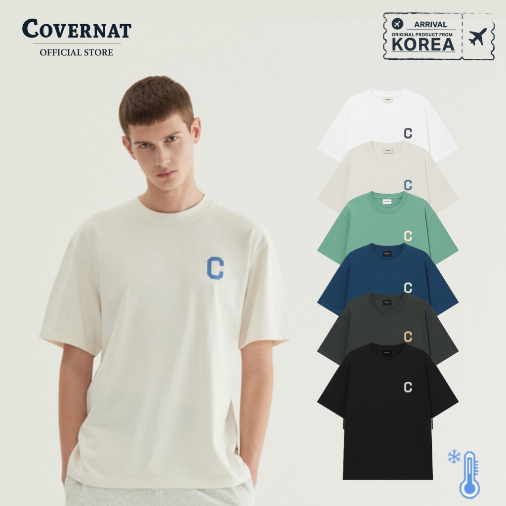 COVERNAT เสื้อยืด รุ่น Cool Cotton C Logo T-Shirt (SCCSSU_S6)