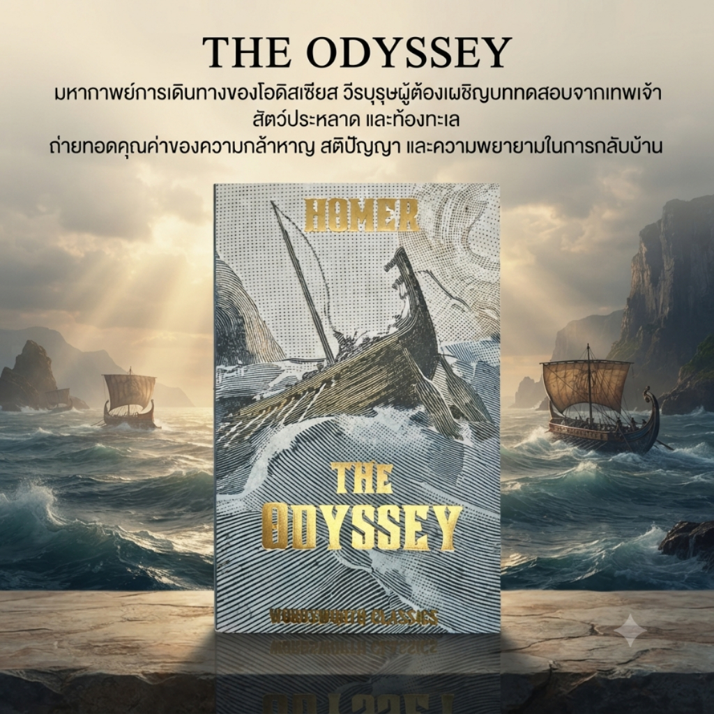 DKTODAY หนังสือ WORDSWORTH CLASSICS:ODYSSEY