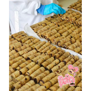 🍫🍌กล้วยตากโรลช็อกโกแลต กล้วยโรลฮีลใจ (ตะกร้าบริษัท) ของแท้100%