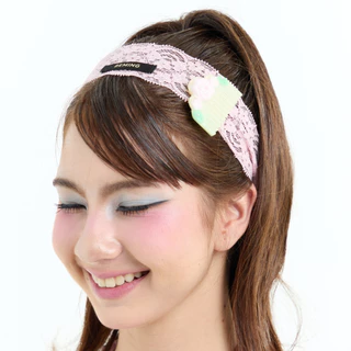 Bemingacc003 - Reri headband - เฮดแบนด์คาดผมลูกไม้ดีไซน์ละมุน