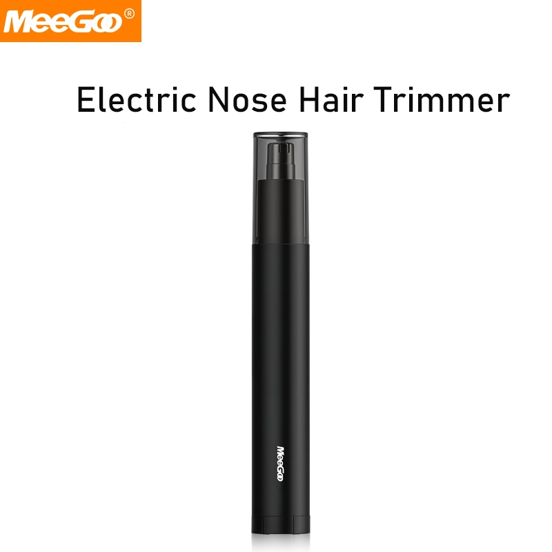 MeeGoo Electric Nose Hair Trimmer ที่ตัดขนจมูก เครื่องตัดขนจมูก ไฟฟ้าแบบพกพา ช่วยให้ตัดง่ายขึ้น