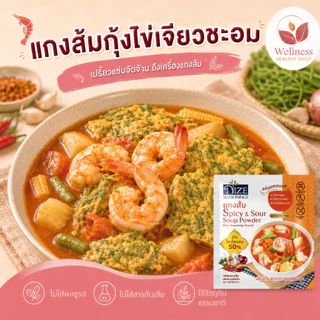 รวมผงไนซ NIZE ผงปรุงรสคลีน ลดโซเดียม ไม่ไส่ผงชูรส