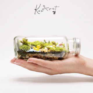 [ถูกที่สุด] ✿ ชุดจัดสวนขวด / Terrarium (DIY) *พร้อมอุปกรณ์เยอะที่สุด*