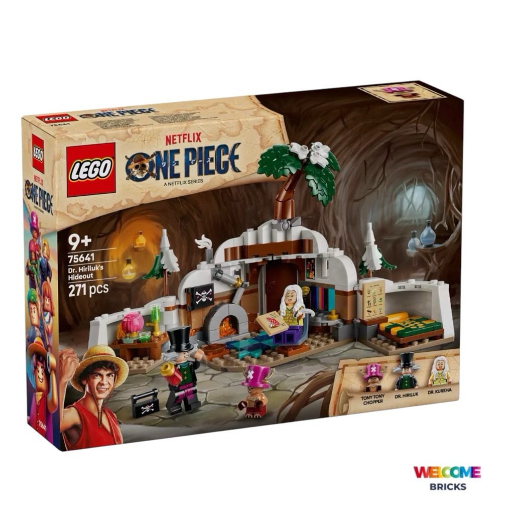 Lego One Piece 75641 Dr. Hiriluk's Hideout สินค้าใหม่ ของแท้ 100%